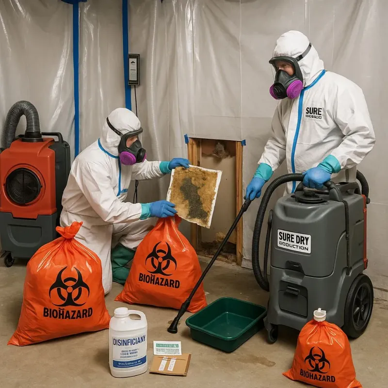 Contaminated Water Handling Protocols process in Rossmoor, CA