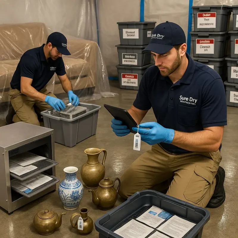 Content Protection and Restoration process in Rossmoor, CA